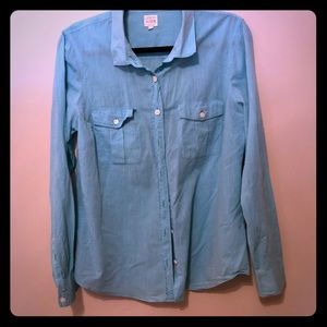 J Crew “The Perfect Shirt” Button-Up